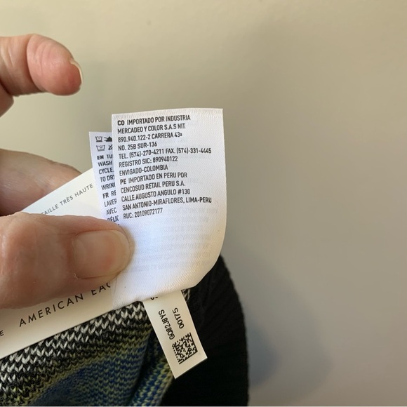 American Eagle super Hi-rise multi color sweater legging.‎ NWT Size M - Picture 11 of 11